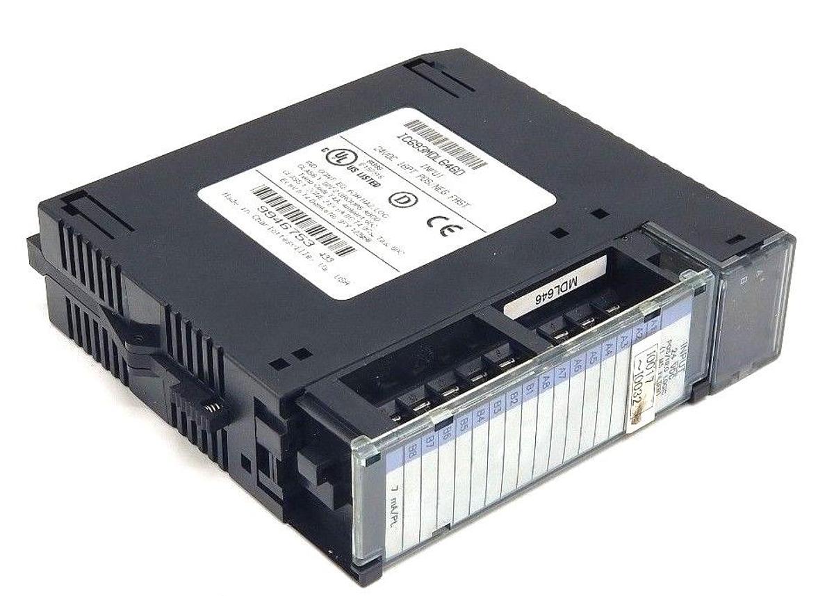 Used GE FANUC IC693MDL646D INPUT MODULE 24VDC, 16PT, IC693MDL646