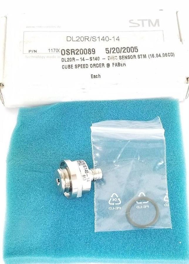 Used NIB STM DL20R/S140-14 SENSOR 43764 , DL20RS14014