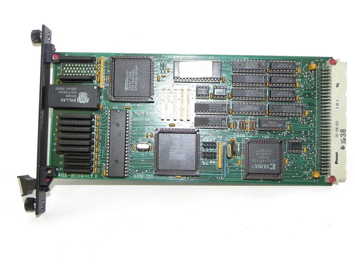 Used USON 4000 406B3X02 U17 SERVO AMPLIFIER SERIES 4000 CPU-640K