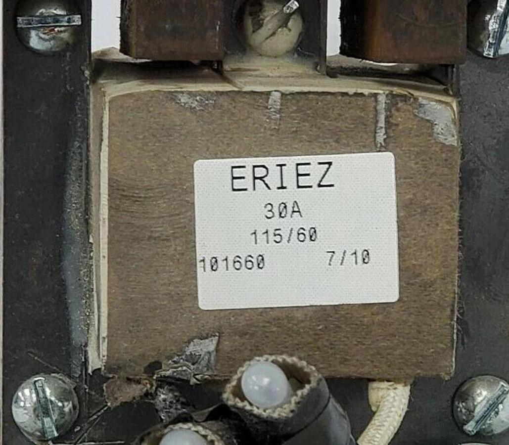 Used ERIEZ 101660 115/60 30A E-FRAME ASSEMBLY 2N-795089 FOR D30N VIBRATOR