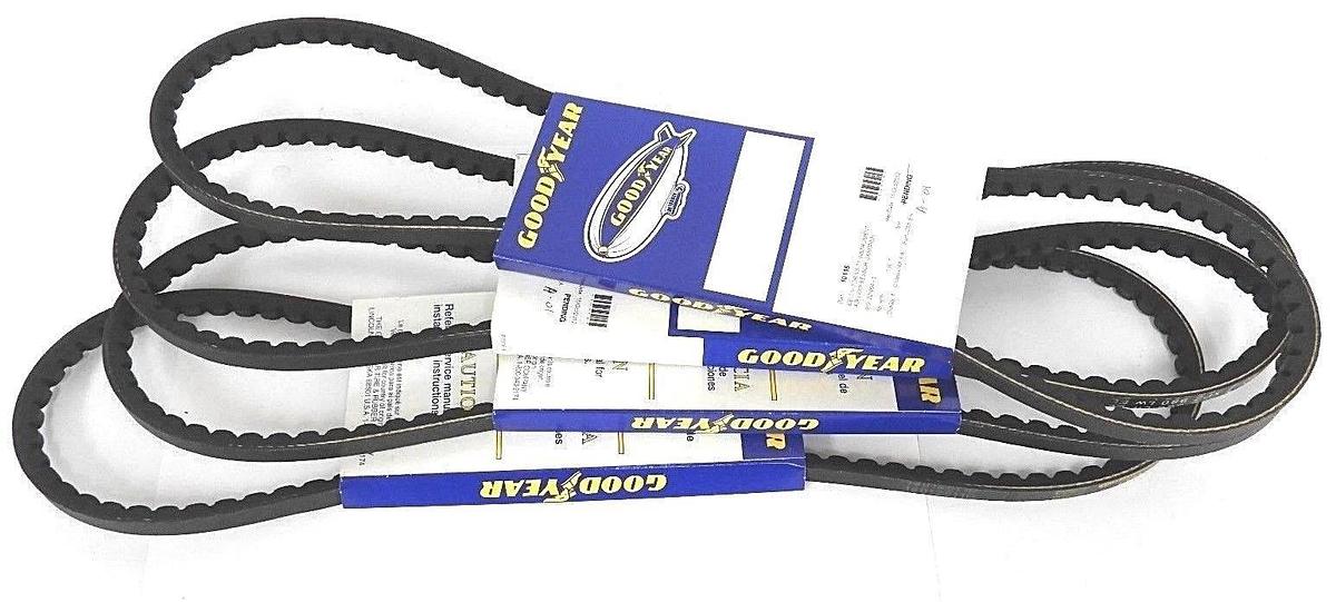 Used LOT OF 4 NEW CONTINENTAL CONTITCH GOODYEAR 18012011D V-BELTS