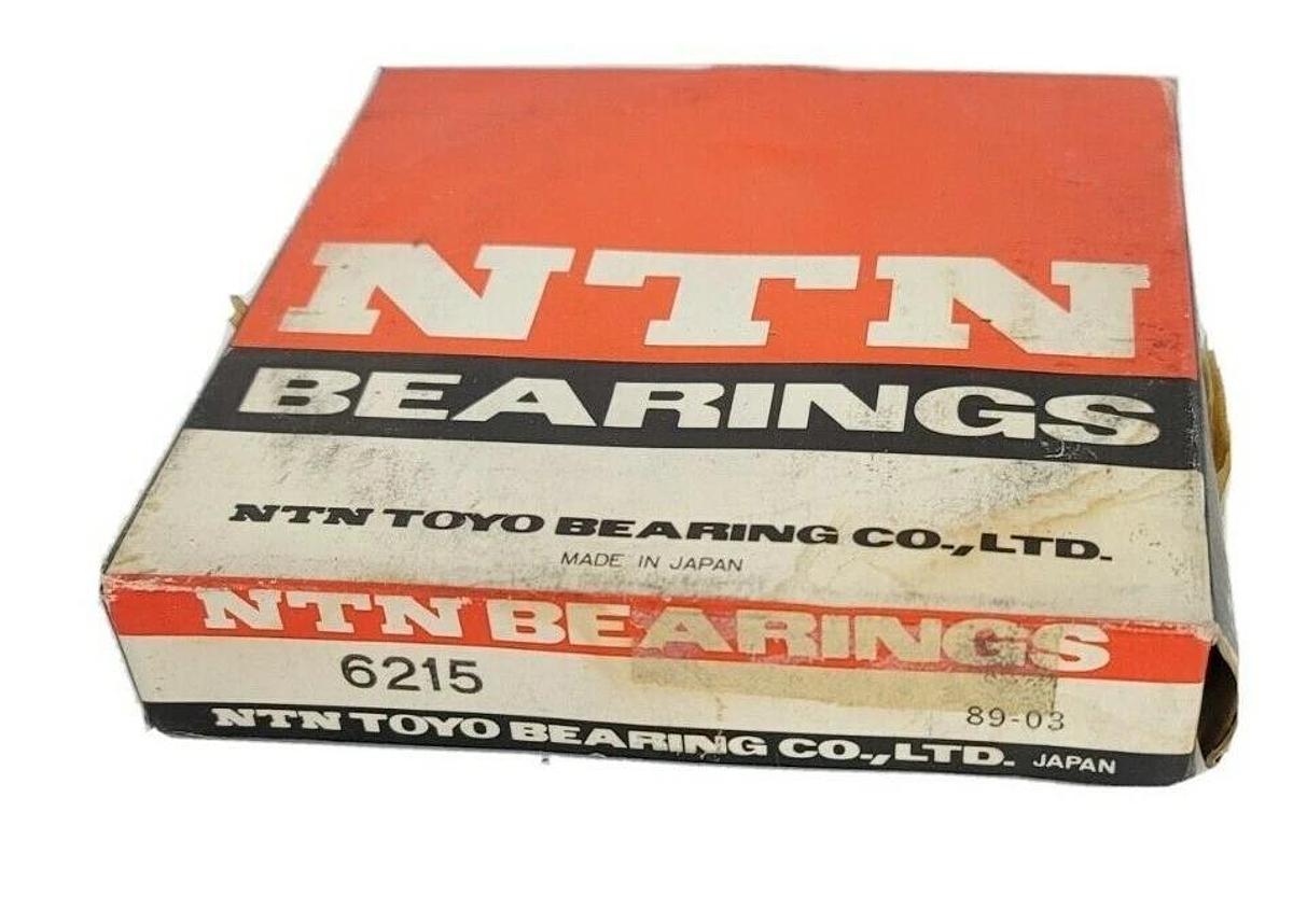 Used NIB NTN 6215 DEEP GROVE BEARING 75MMX130MMX25MM