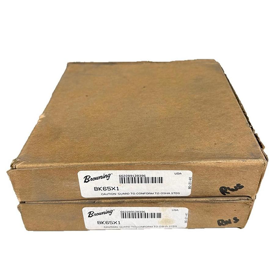 Used 2 NEW BROWNING BK65X1 FHP CI F/B SHEAVES