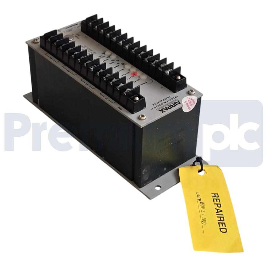 Used Airpax 080-321-2112 Precision Control Tachometer 0-990Hz 120VAC/24VDC Repaired