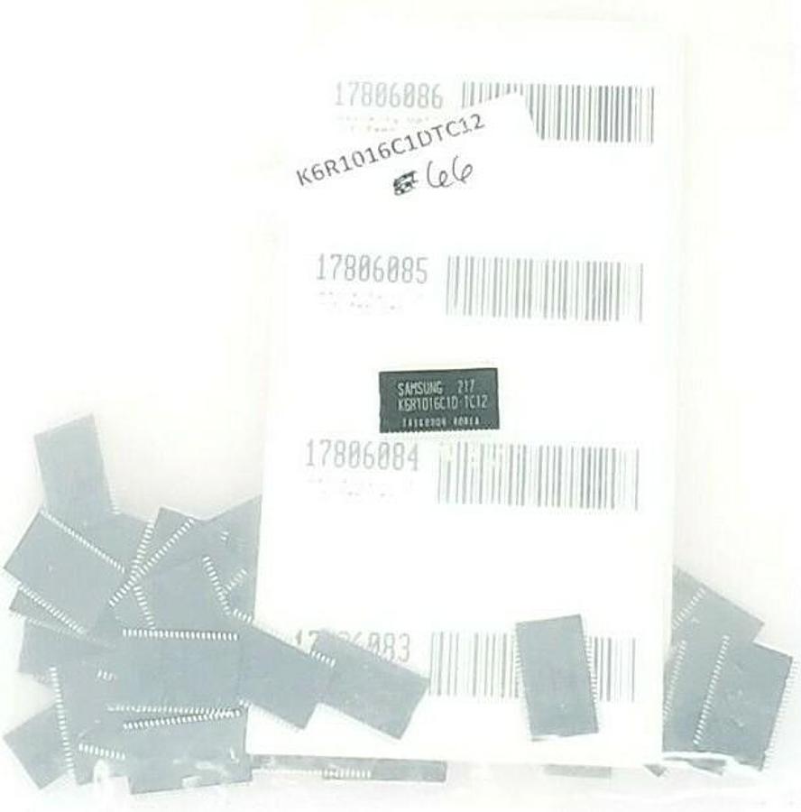 Used LOT OF 66 NEW SAMSUNG KR61016C1D-TC12 CHIPS KR61016C1DTC12