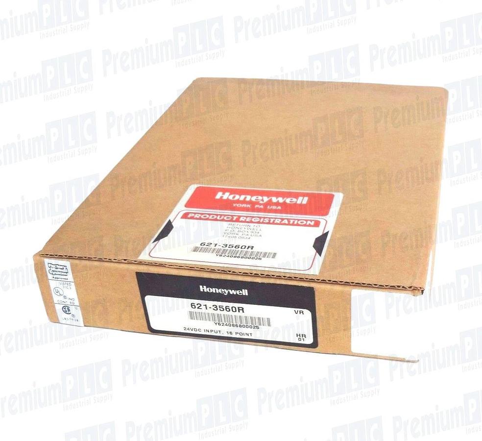 Used HONEYWELL 621-3560R INPUT MODULE 24VDC INPUT, 621-3560-R HR: 01 FACTORY SEALED
