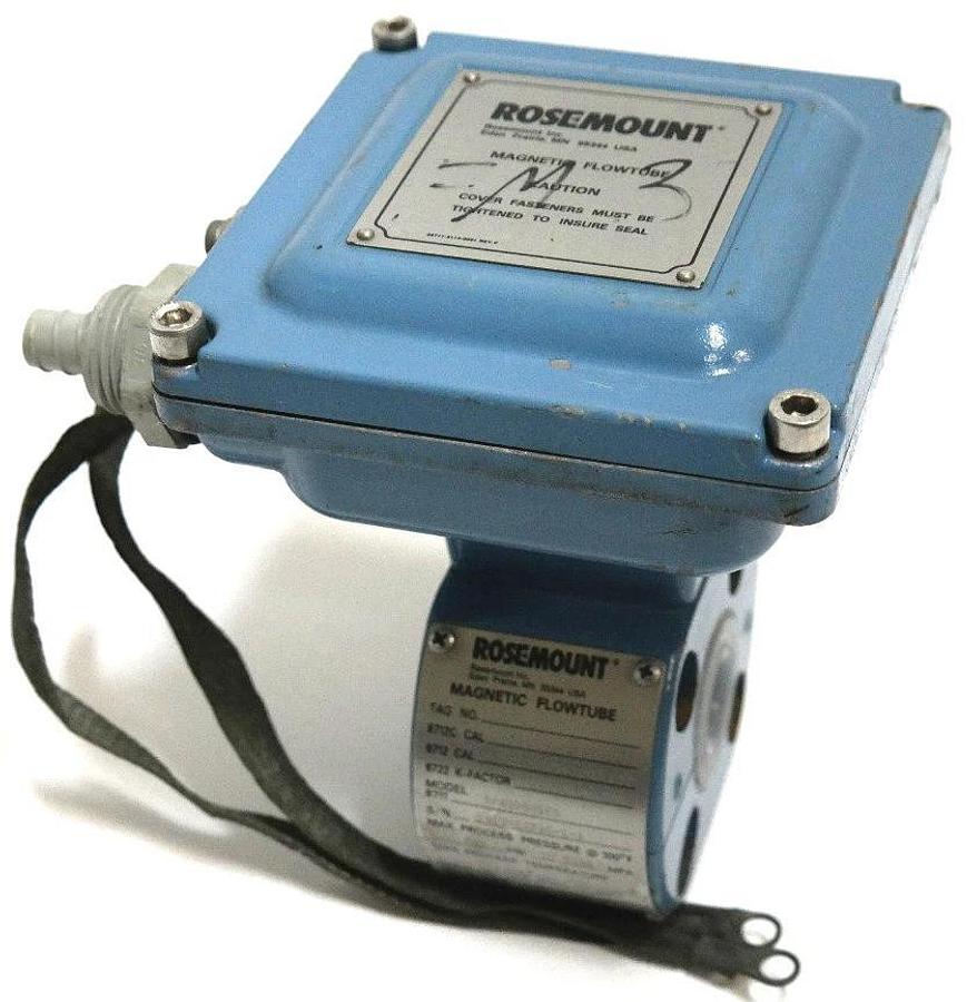 Used ROSEMOUNT 8711 MAGNETIC FLOWTUBE 8711TPA005R1E5, 740PSI 300F 5.10MPA