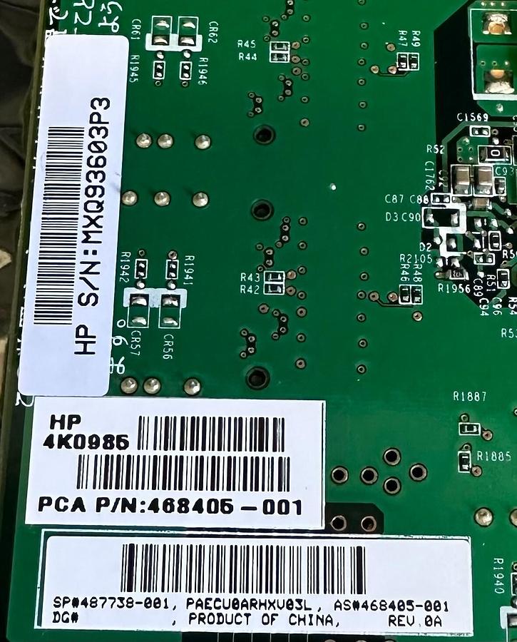 Used NEW HP HSTNM-B017 / 468405-001 / 1395T2212701 PCIE SAS EXPANDER CARD