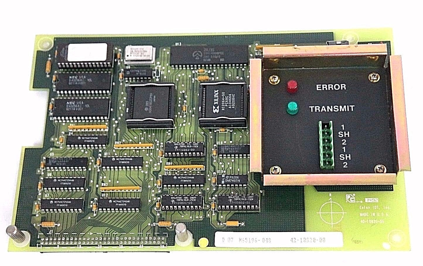 Used EATON IDT INC. 40-10820-00 BOARD 42-10820-00, D 07 M65196-048