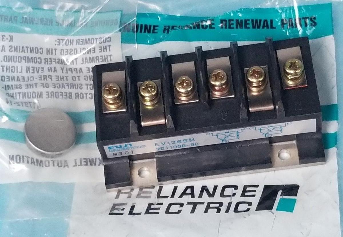 Used NEW FUJI ELECTRIC EV1265M POWER TRANSISTOR MODULE 2D1100B-90