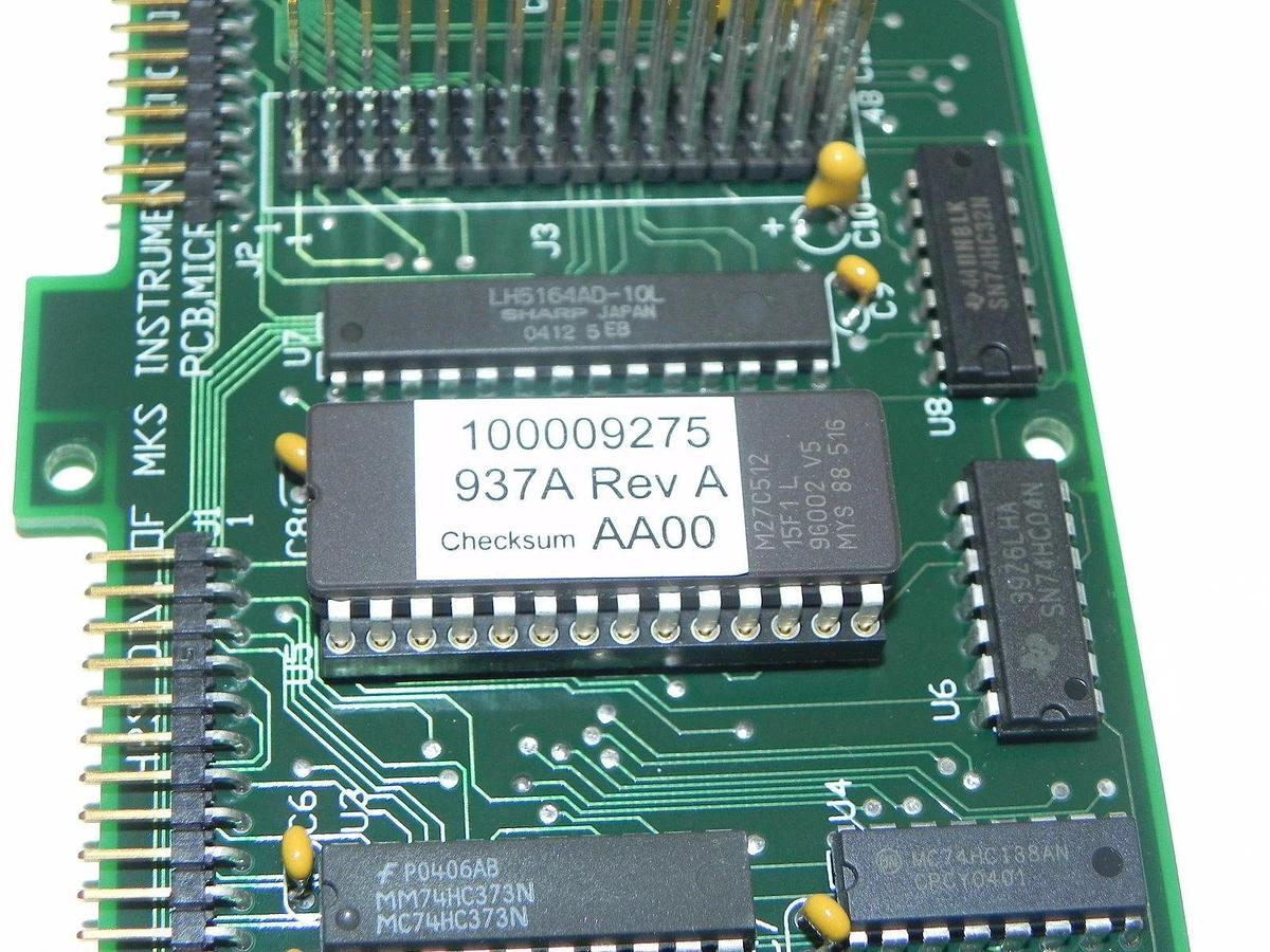 Used MKS INSTRUMENTS 100005986 ASSY, PCB, MICROP BOARD 100005985