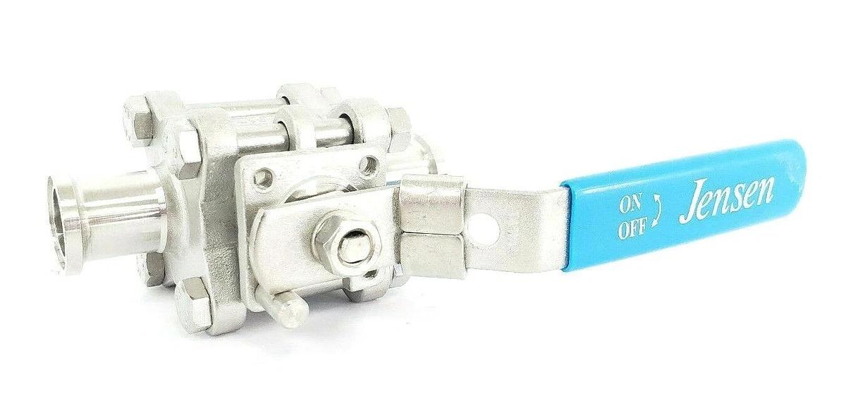 Used JENSEN 3/4"-CF8M 1000 WOG 3/4" BALL VALVE 0305
