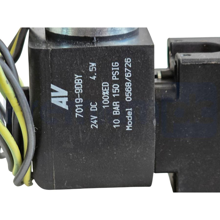Used Automatic Valve Automax L2003AAWR-DBYS S/S Solenoid Valve 5/2 SS25LFAXR4-CM7016
