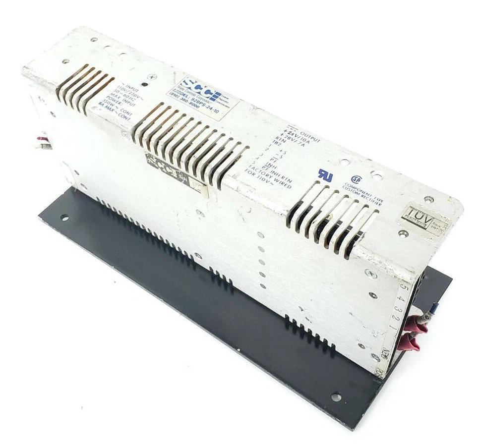 Used SCC STATIC CONTROLS CORPORATION 920PS-24-10 POWER SUPPLY, 24VDC, 10A, 20PS2410