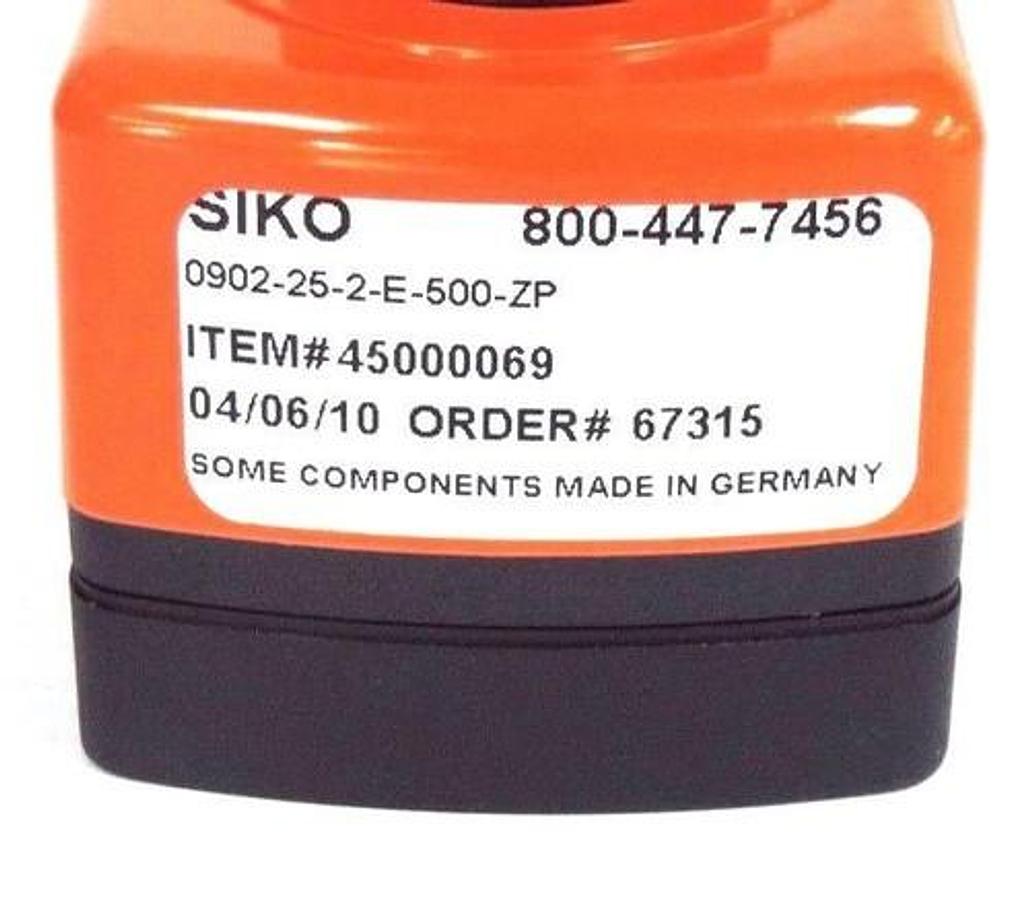 Used NEW SIKO 0902-25-2-E-500-ZP COUNTER 45000069, 0902252E500ZP