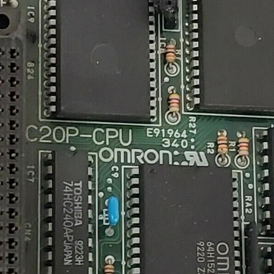 Used OMRON C20P-CPU CIRCUIT BOARD 1333548-0D C20P-H1C1 GCMK-77X C20PCPU