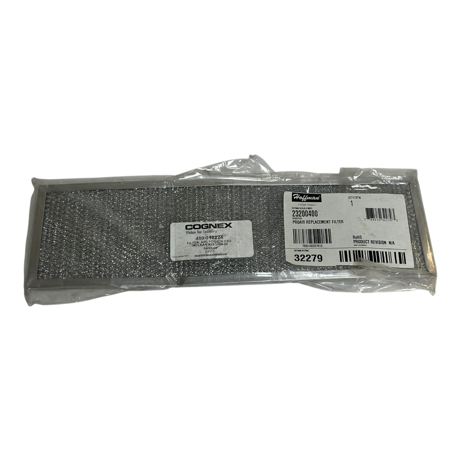 Used Hoffman ProAir 23200400 Replacement Air Filter Cognex 480-1122Z4 New