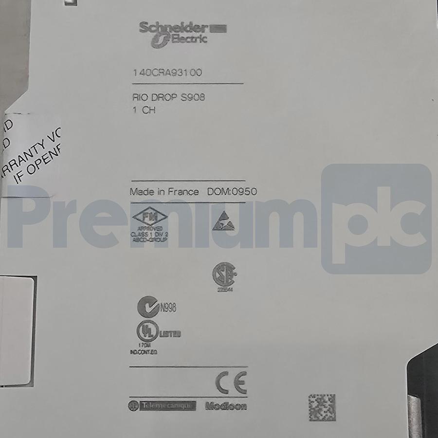 Used Schneider Electric Modicon Quantum 140CRA93100 RIO Drop Adaptor Module – NSMP