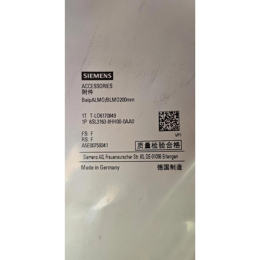 SIEMENS 6SL3130-7TE25-5AA3 SINAMICS S120 ACTIVE LINE MODULE 55kW 92A NSMP