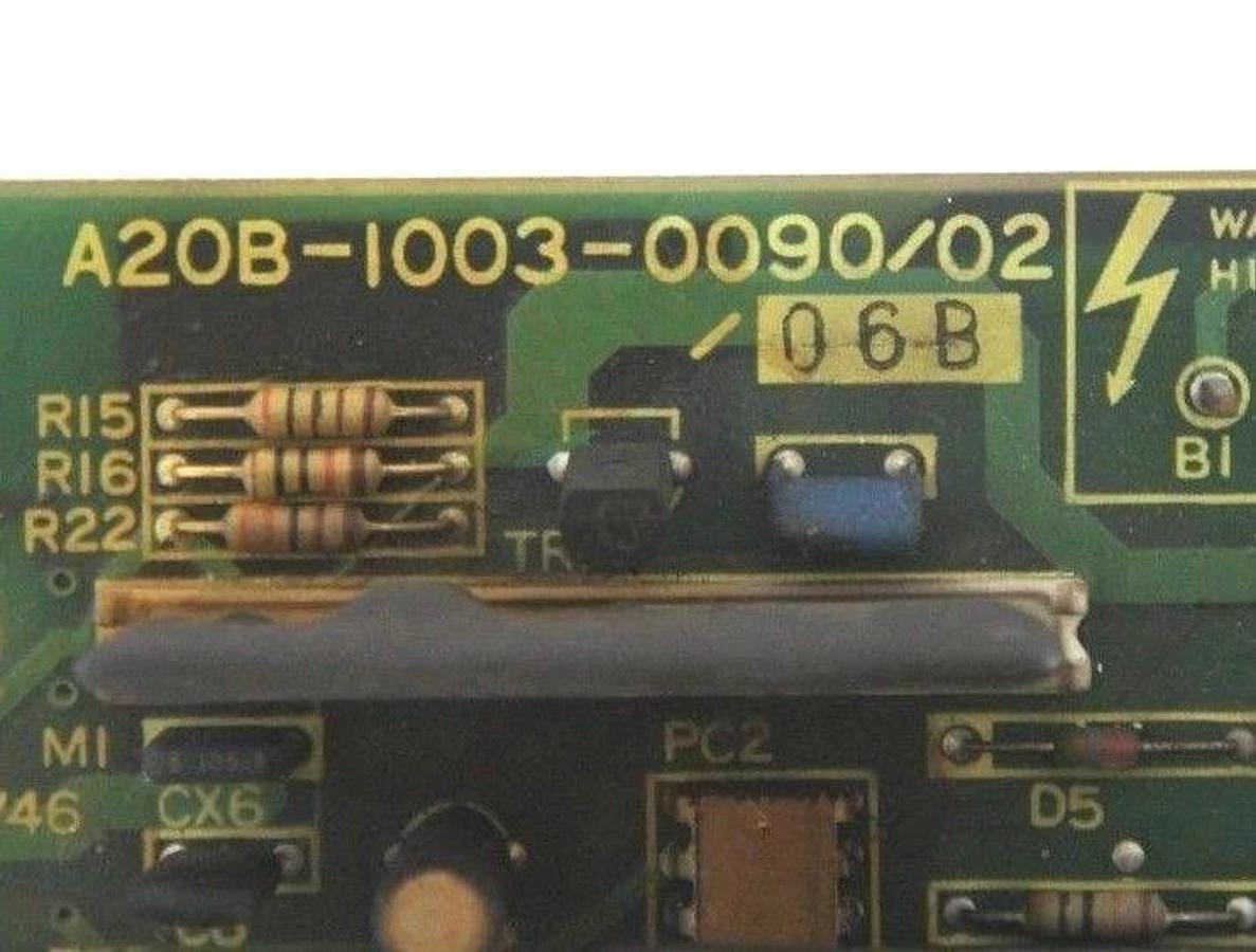 Used FANUC A20B-1003-0090/02/06B PC CONTROL BOARD W/ A20B-2000-0140 A76L-0300-0133/B