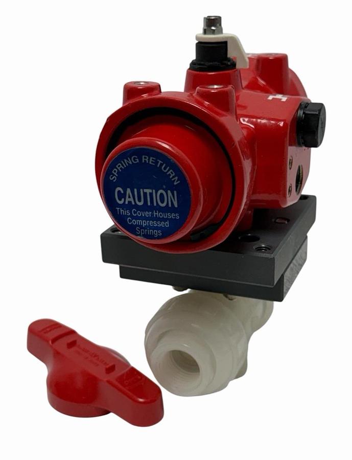 Used NEW ASAHI / AMERICA A79PFSNST AIR TO SPRING ACTUATOR VALVE 1/2''