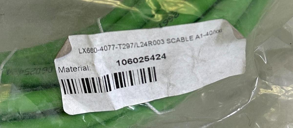 Used NEW FANUC LX660-4077-T297/L24R003 / LX660-4077-T297 24M SIGNAL CABLE 106025424
