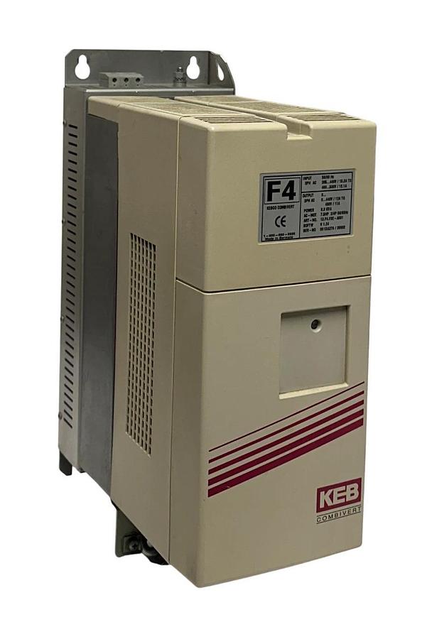 Used KEBCO KEB 13.F4.F3E-A001 / 13F4F3E-A001 F4 COMBIVERT INVERTER 7.5HP 8.3KVA USPI