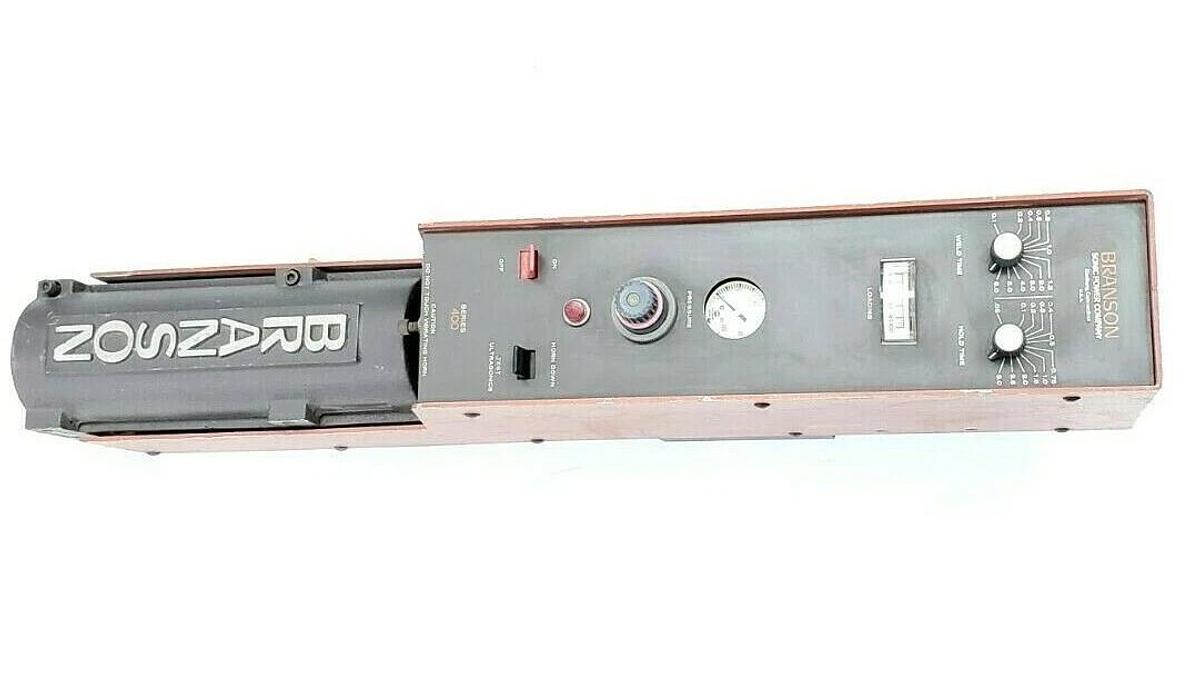 Used BRANSON SERIES 400 MODEL 400 ULTRASONIC PLASTIC WELDER