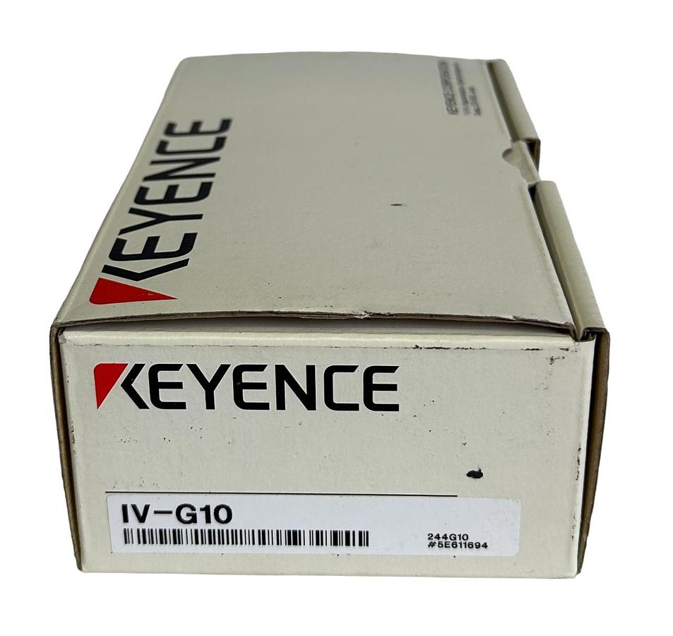 Used NEW KEYENCE IV-G10 / IVG10 SENSOR AMPLIFIER EtherNet 24Vdc 1.8A CLASS 2 50mA