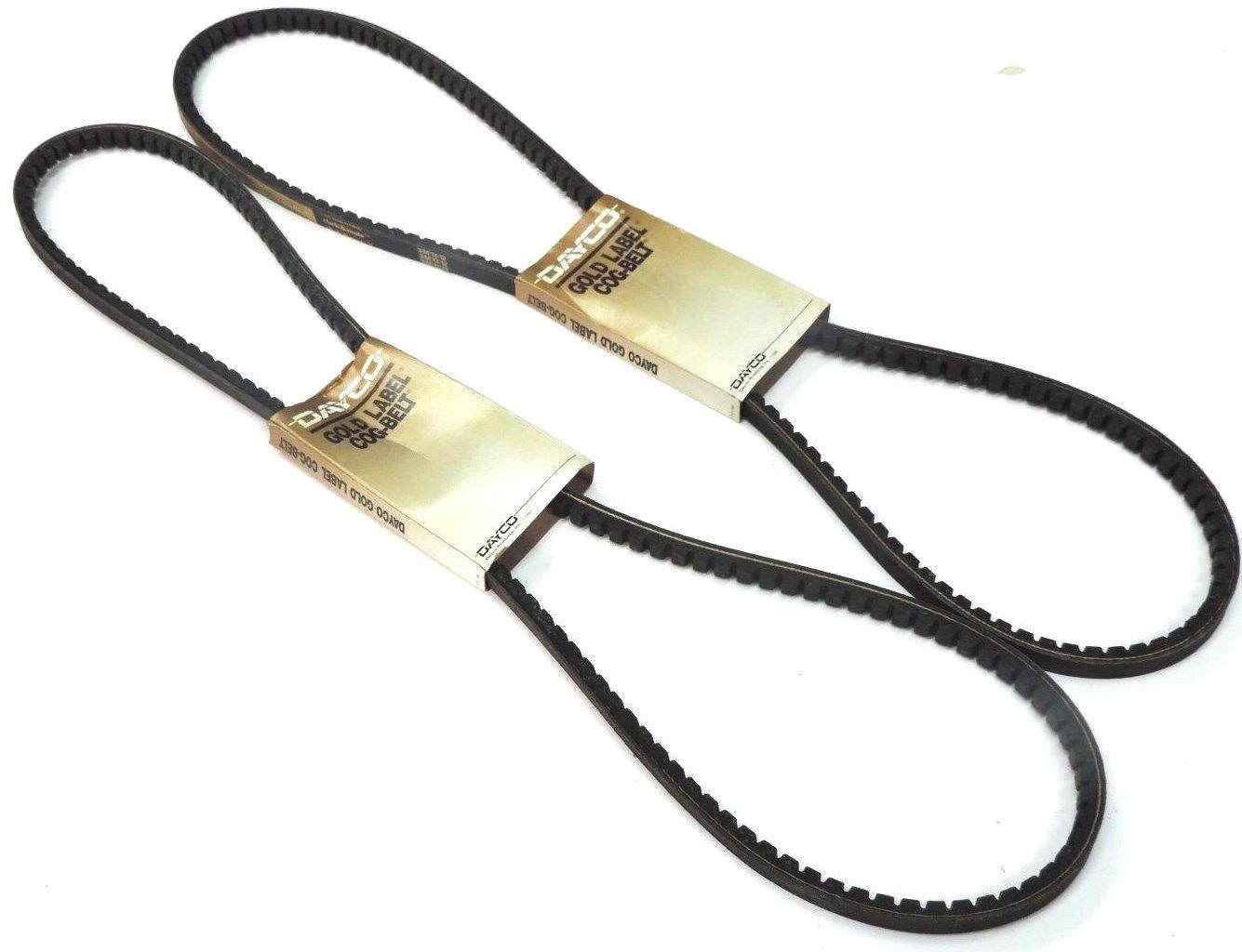 Used LOT OF 2 NEW DAYCO AX56 GOLD LABEL COG BELTS