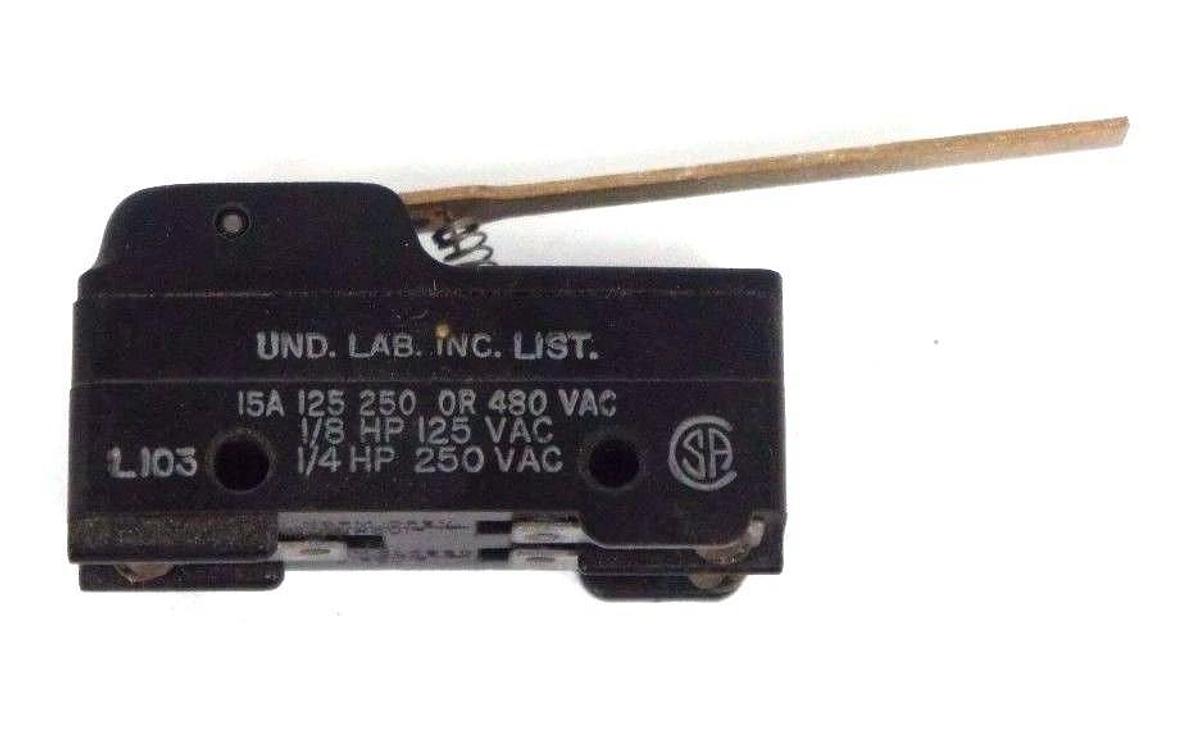 Used LOT OF 2 MICRO SWITCH BZ-RW LIMIT SWITCHES BZRW