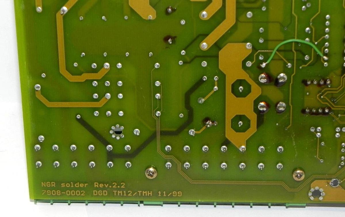 Used DGD GARDNER-DENVER TM12/TMH BOARD 7908-0002 W/ ILFA TBUS REV. 0.2 7908-0004