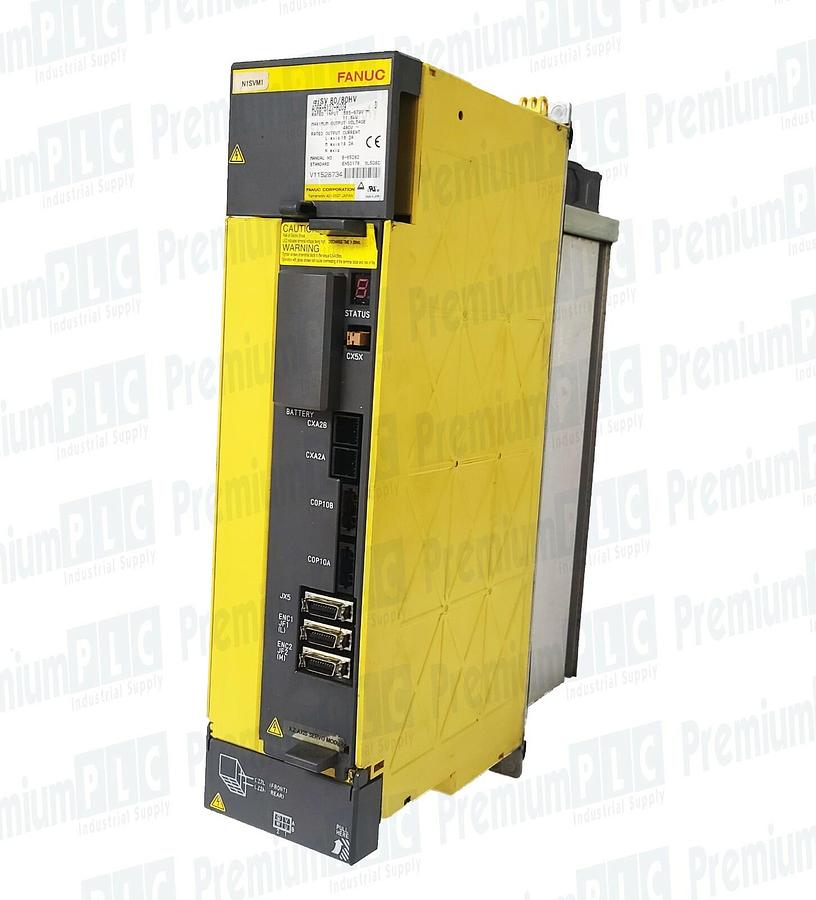 Used FANUC A06B-6127-H209 DUAL AXIS SERVO AMPLIFIER, aiSV 80/80HV A06B6127H209