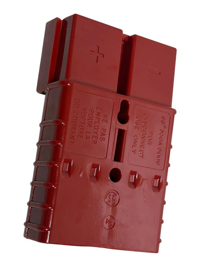 Anderson Power Product 6322G1 SB350 Red 350A 600V Forklift Battery Connector Kit