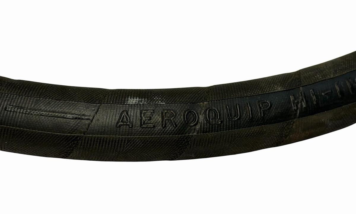 Used NEW AEROQUIP 2781-6 HYDRAULIC HOSE .38'' ID X .84'' LENGTH: 61''
