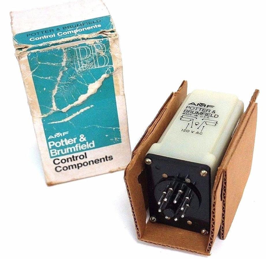 NIB POTTER & BRUMFIELD CRBB-48-70KK1 ADJUSTABLE RECYCLE TIMER CRBB4870KK1, 120V