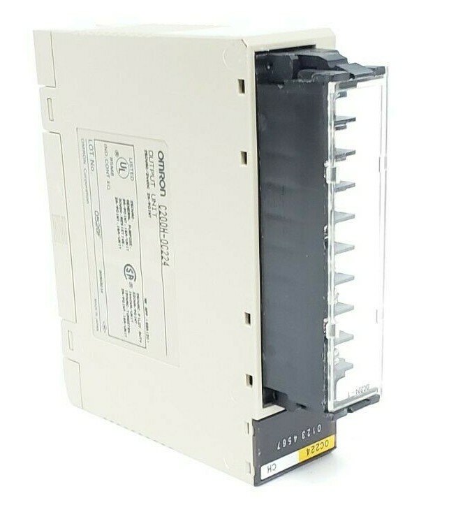 Used OMRON C200H-0C224 OUTPUT UNIT C200H-OC224 250VAC/24VDC, 2A/POINT
