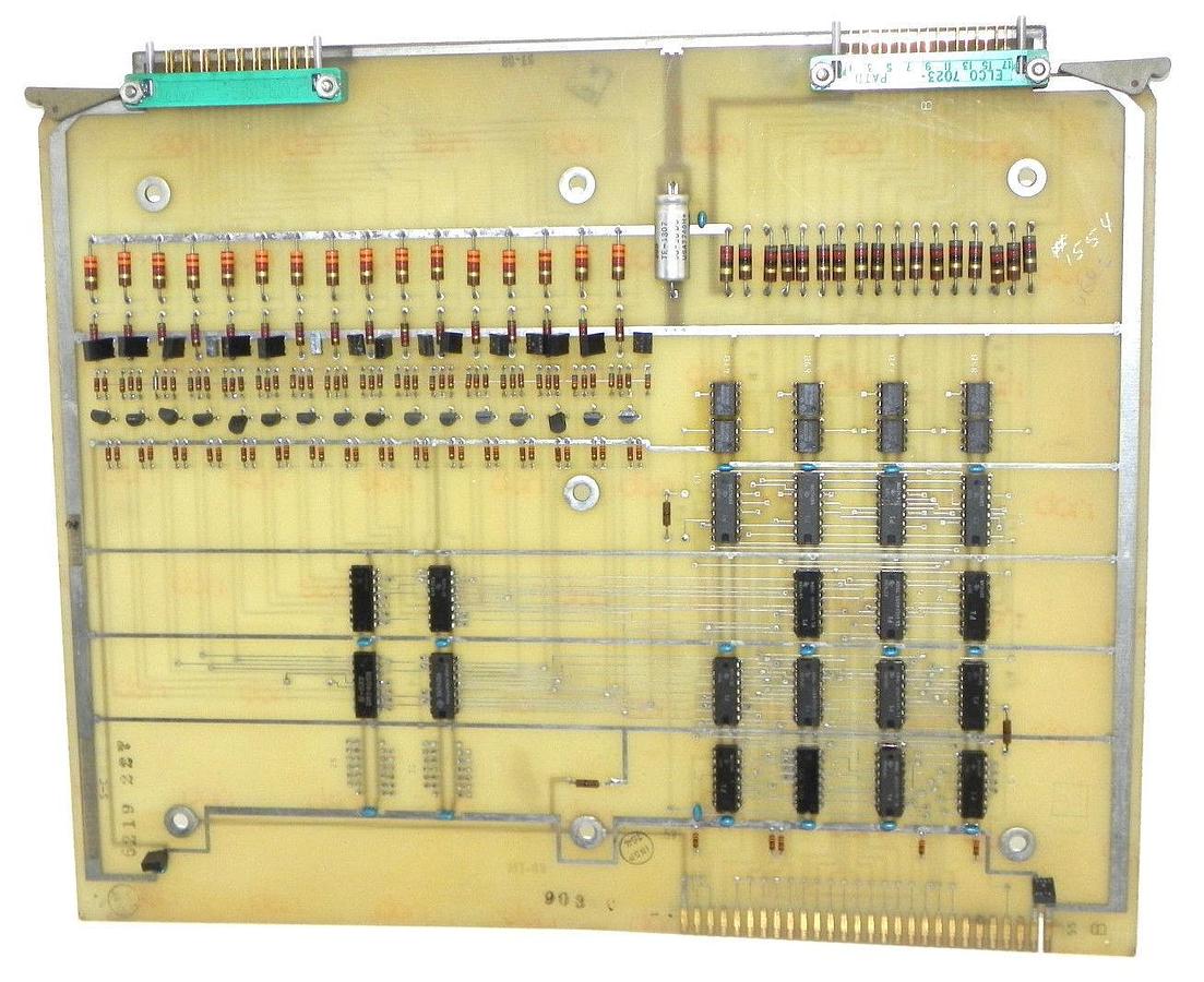 Used ALLEN BRADLEY 634275-90 MAIN & SECONDARY CONTROL PANEL INTERFACE MODULE 63427590