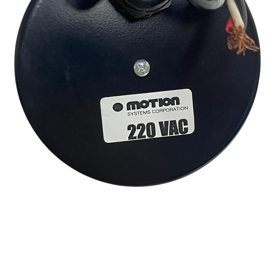 Used Motion Systems Corp 220 VAC Industrial Linear Actuator Motor with CSC Capacitor