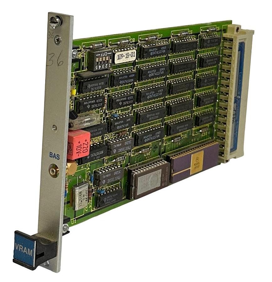 Used LEUKHARDT SYSTEMS VRAM-109 / VRAM109 VRAM BOARD BAS 0060.0.109B