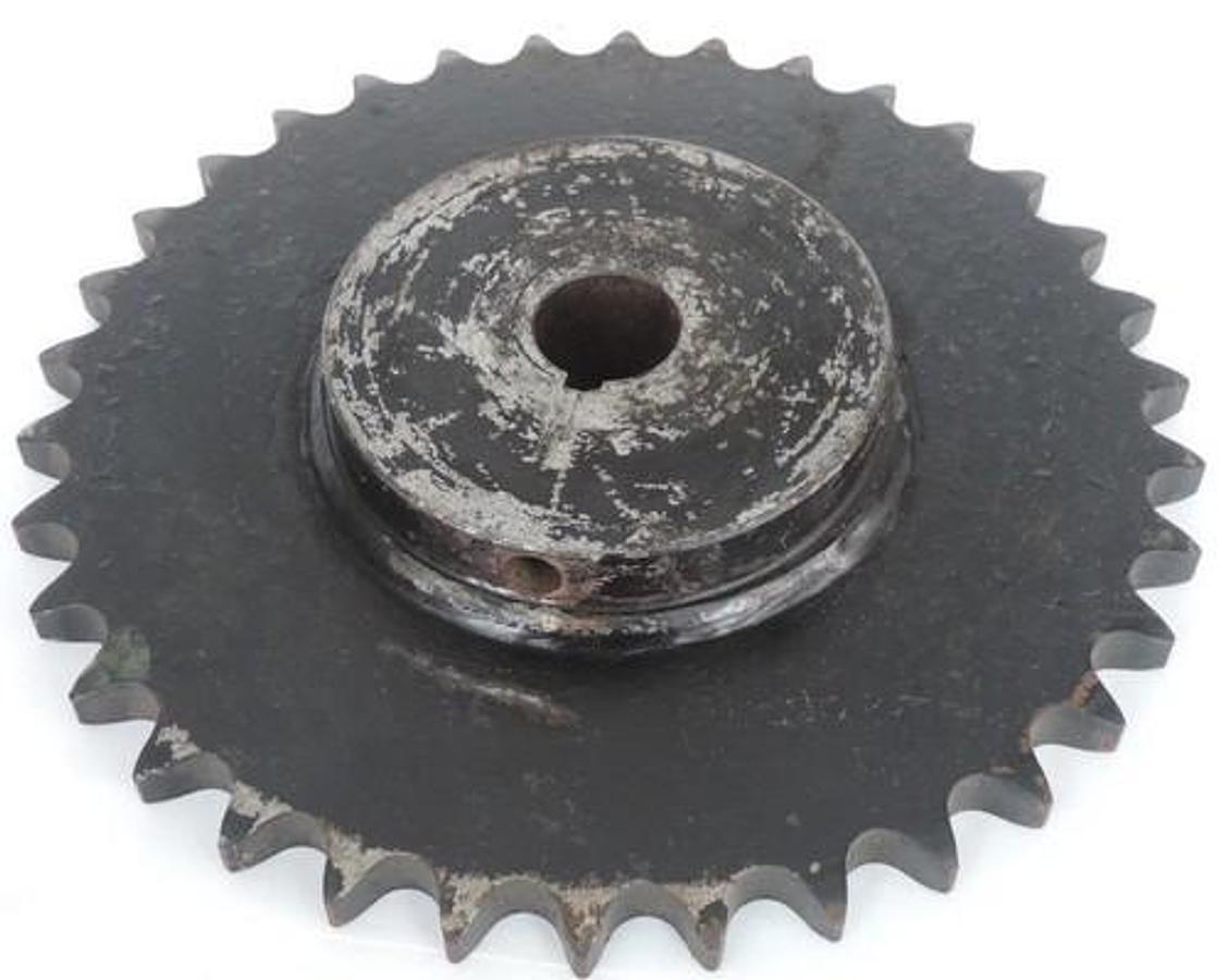 Used NEW MARTIN 60B34 ROLLER SPROCKET 1" BORE 34 TEETH 60B34-1