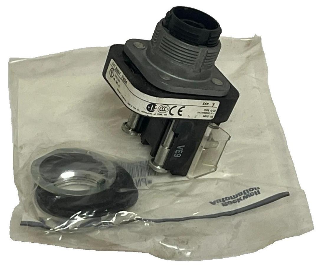 Allen-Bradley 800T-FXD4 Push Button Pull-Release + PN-184860 Hardware Kit NO CAP