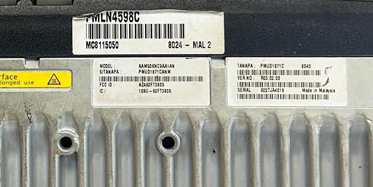 Used MOTOROLA AAM50KNC9AA1AN / PMLN4598C Radius CM200 2-WAY RADIO 25W 4CHNL USNP