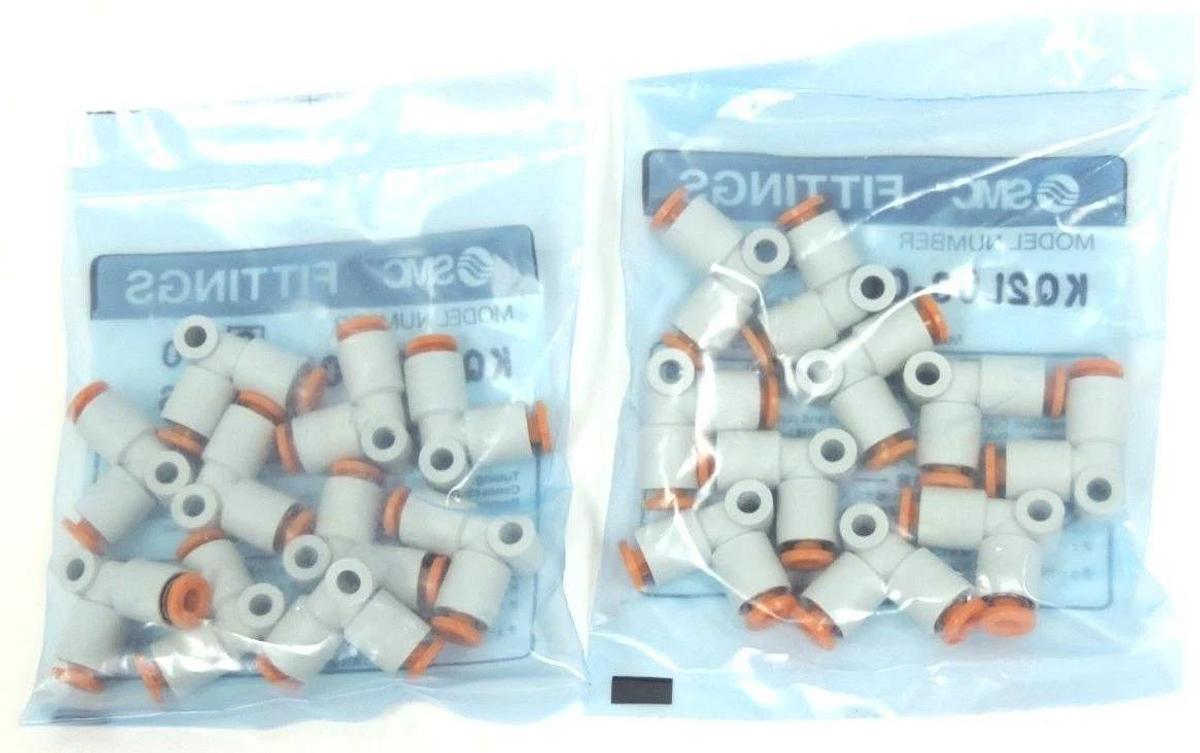 Used LOT OF 20 NEW SMC KQ2L03-00 UNION ELBOW FITTINGS KQ2L0300