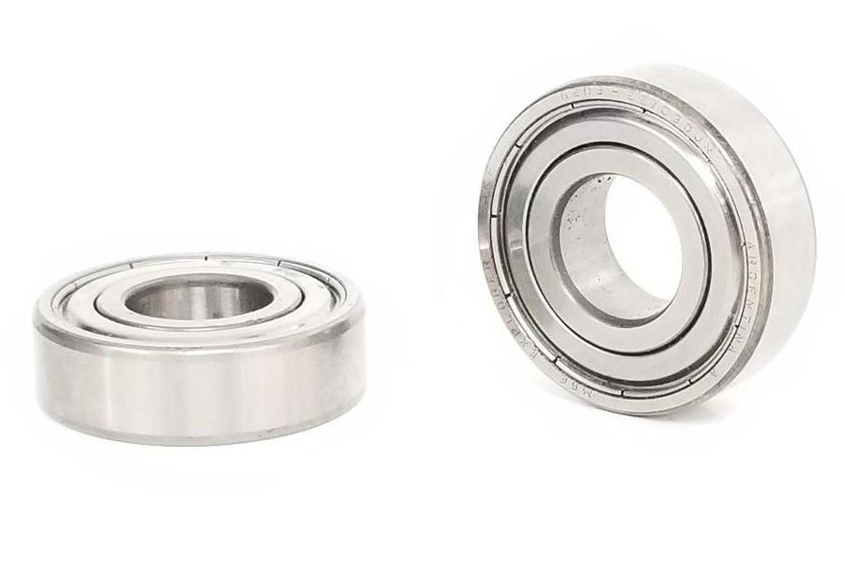 Used LOT OF 2 SKF 6203-2Z/GJN BALL BEARINGS 62032ZGJN