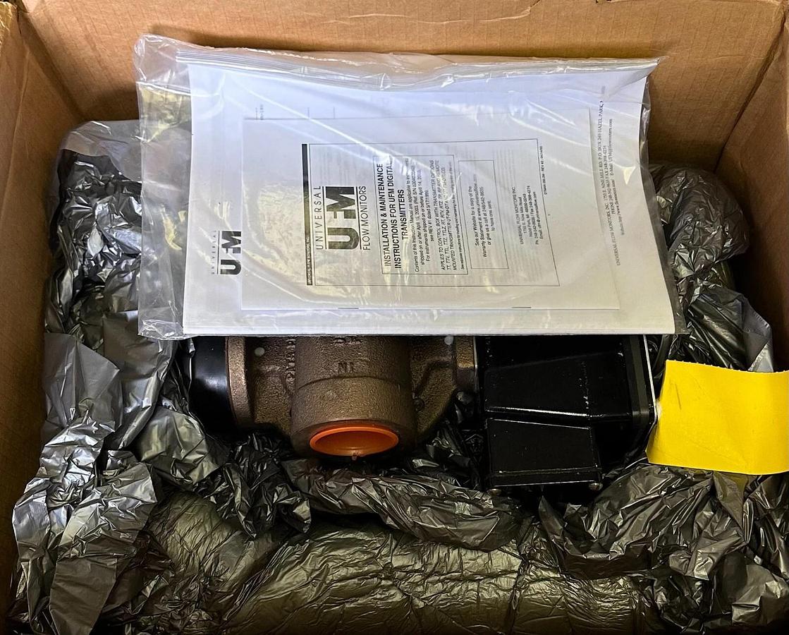 NEW UFM INC MM-FSB80GM-12-32V1.0-TT3WR-18D FLOW METER TYPE 4 120514