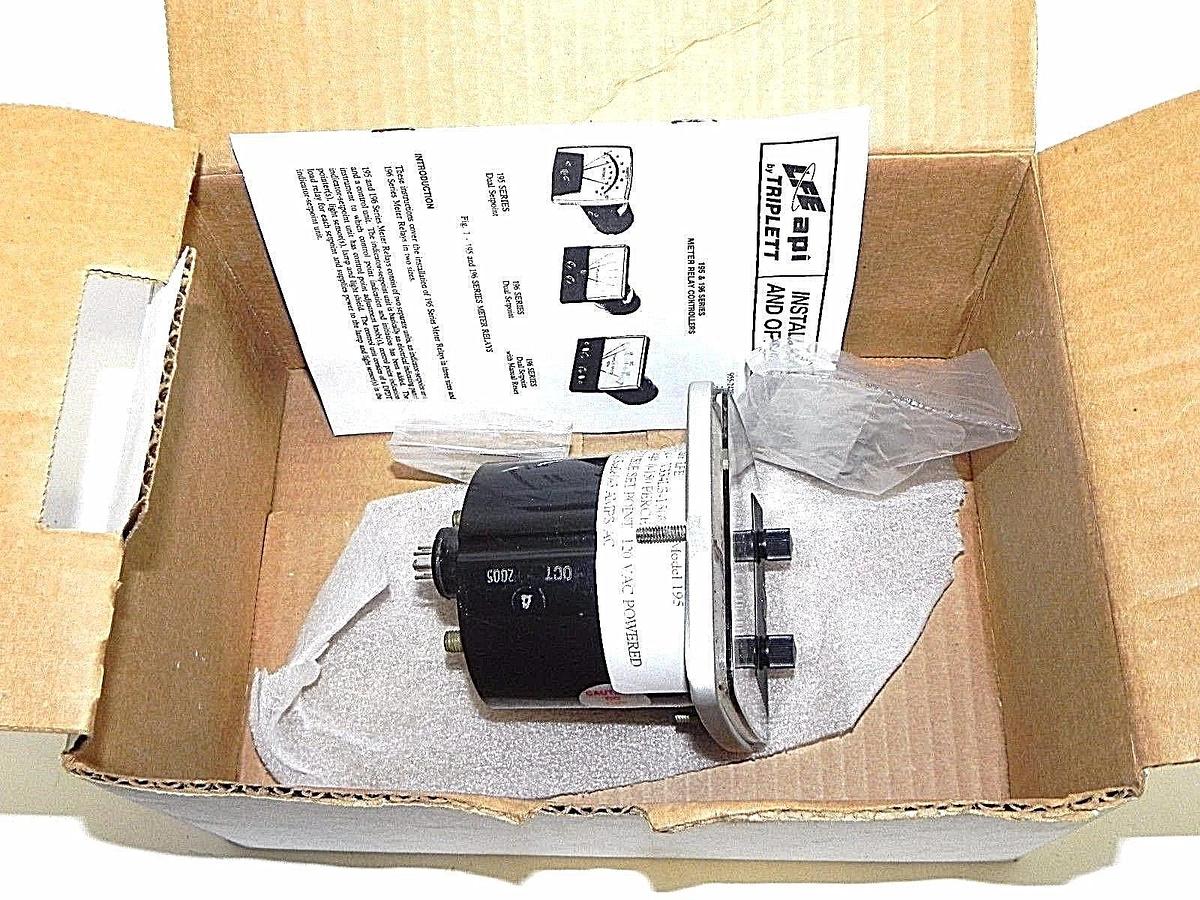 Used NIB LFE MODEL 195 ANALOG METER TRIPLETT V334LS-150% RANGE: 0-150 % V334LS150