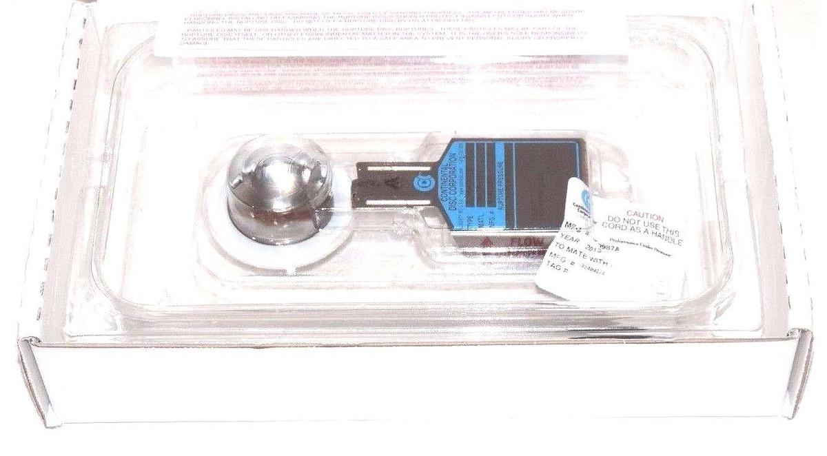 Used NIB CONTINENTAL DISC 8240987A 2" SANITRAX RUPTURE DISC 290447 W/ BDI ALARM STRIP