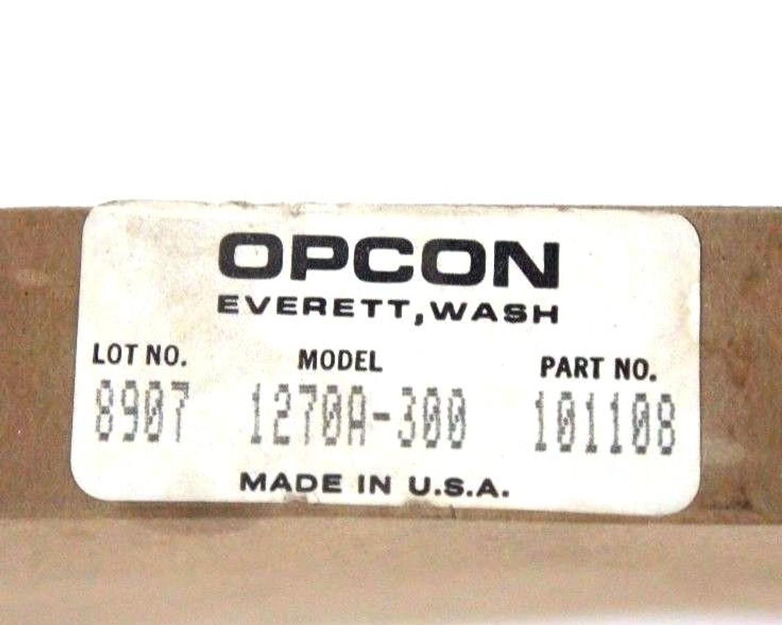 NIB OPCON 1270A-300 PHOTOELECTRIC DETECTOR P/N: 101108