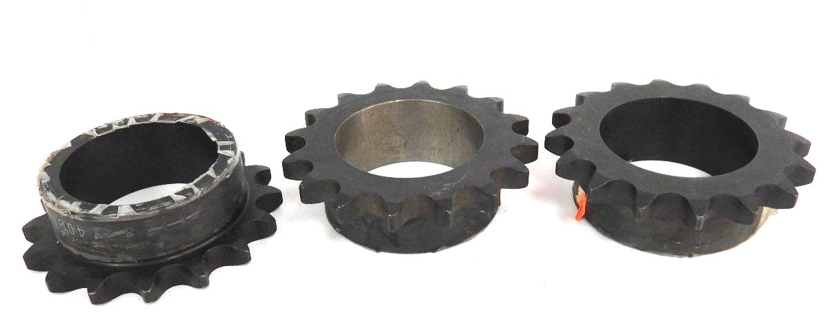Used LOT OF 3 NEW MARTIN BROWNING 40B16-1-1/2 SPROCKETS 1-1/2IN BORE 16TEETH